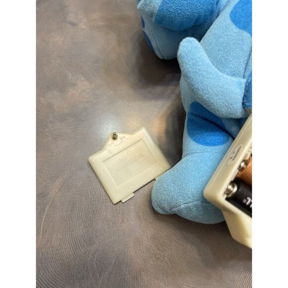 Blues Clues Sing Along Blue 12" Plush Stuffed Animal Toy Tyco Dog VTG Lot 1997 - Picture 13 of 16